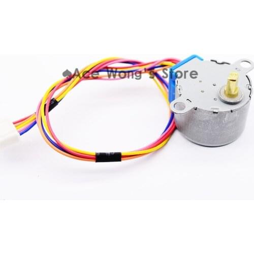 10pcs 5V 4-phase 5-wire stepper motor gear motor 28BYJ-48-5V,Micro Mini Electric Step Motor for PIC 51 AVR