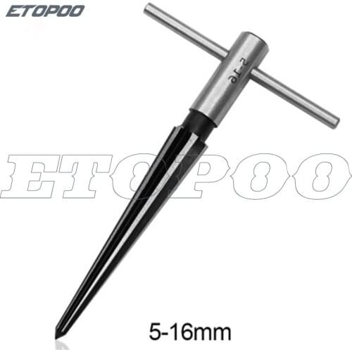 Taper reamer 1:10/carpentry board chamfering open 5-16mm gauge