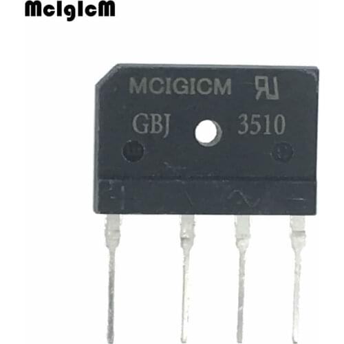 MCIGICM 5PCS 35A 1000V diode bridge rectifier gbj3510