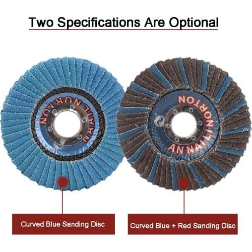 100mm 115mm 125mm Professional Flap Discs 4-5Inch Corundum Abrasive Wheels for Metal Stainless Steel Polishing Disc 60Grit