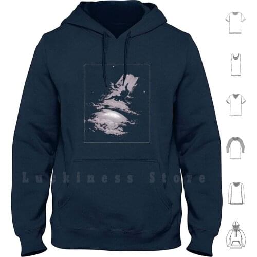 Paradise Lost - Lucifer Cast From Heaven hoodies long sleeve Satan God Paradise Lost Adam Eve
