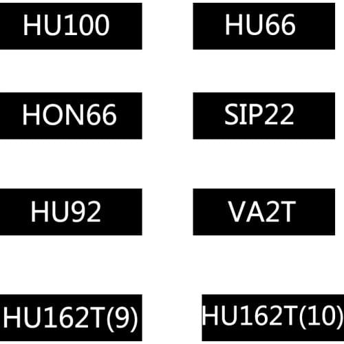 LiShi 2 in 1 HON66 HU64 HU92 HU66 TOY48 HU100R HU100 HU101 HY22 Locksmith Tools For All Types Free shipping