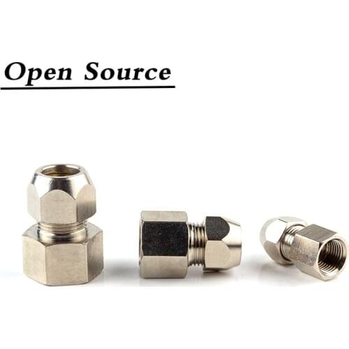 Ring Lock oil Tube Compression Ferrule Tube Compression Fitting Connector tube 4-12mm Female Thread 1/8" 1/4" 3/8" 1/2" BS