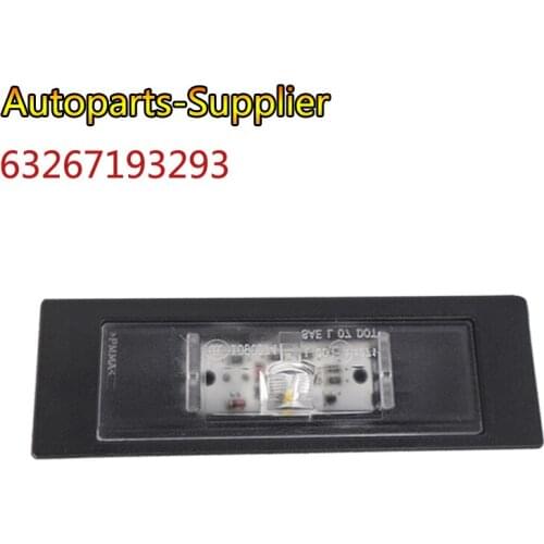 LED License Plate Light 63267193293 For BMW 1 3 5 Series E88 E82 E90 E91 E92 E93 F10 car accessories