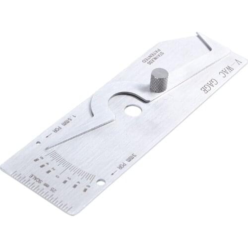 V-WAC Biting Edge Welding Gauge Welder Welding Inspect Metric Single Weld Gage