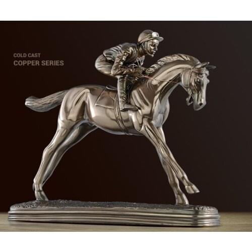 Future looks Horse racing sitting room indoor wine cabinet decoration desk room bedroom furniture shop opens statue