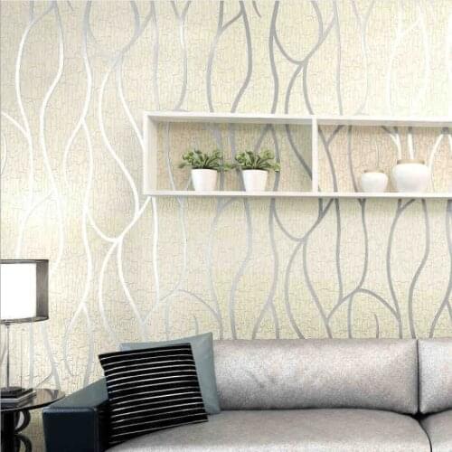 High Quality Modern Geometry Striped Wallpaper For Walls 3D Embossed Living room Sofa TV Background Home Wall Paper Rolls