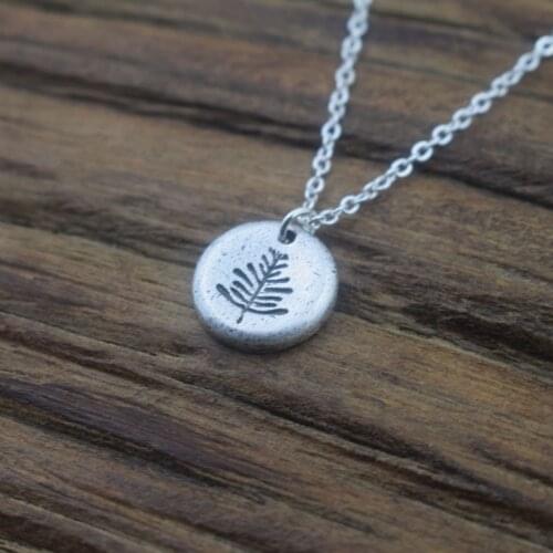 5pcs Nature Pine Tree necklace Family Necklace Thoughtful Necklace For Her