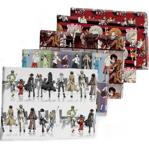 50*145CM Fabric Cartoon Comic Character Printed Polyester Cotton Twill Fabric Patchwor Printed