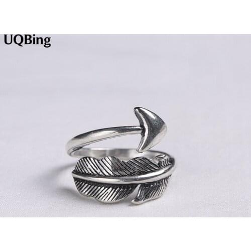 2019 Free Shipping 925 Sterling Silver Finger Open Retro Rings For Party Birthday Gift
