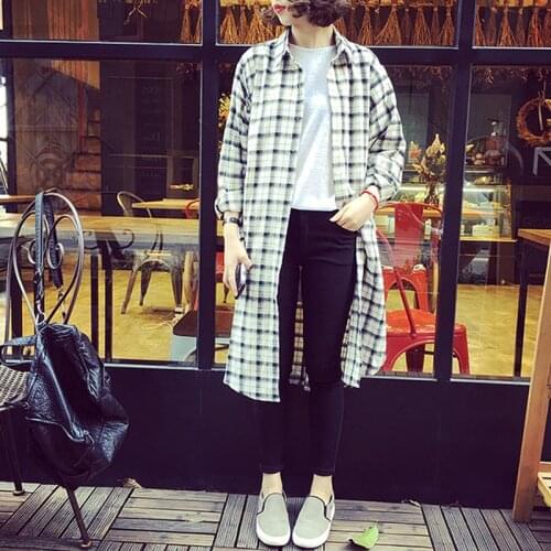 AisiyiFushi Women's Flannel Shirts