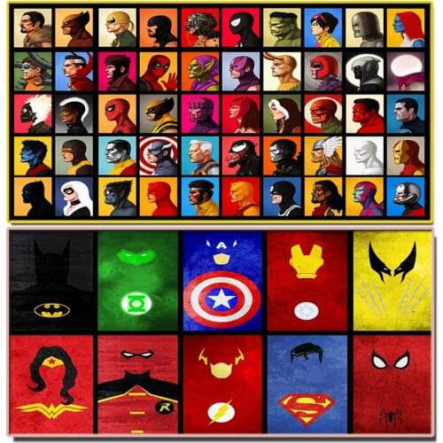 5D DIY Diamond Painting Disney Marvel Hero Side Face Logo Brand New Rhinestone Square/Round Cross Stitch Kit Decoration Painting