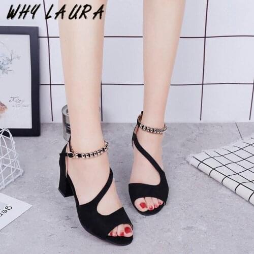 Nightclub party platform high heeled shoe chunky heeled sandal summer metal gladiator heels ladys shoe party fashion sandal