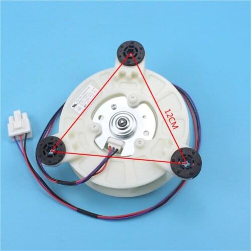 1PC Motor For Haier Refrigerator Parts Refrigeration Fan 0064001624 Fan Motor DC 12V 1270r/min 2W