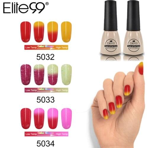 Elite99 Thermal Varnishes For Nails
