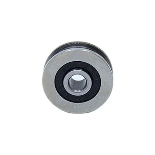 H Groove Bearing ( 2PCS ) 10*37*12*14 mm Steel Bearing Rollers H7/3 H7/4 H8/2 Slide Guide Bearings U Wheel Pulley