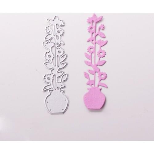 Metal flower pot paper die cutting dies for Scrapbooking/DIY Easter wedding Halloween Easter card