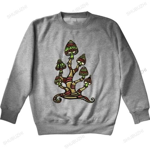 Men autumn sweatshirt black hoody Boardrippaz hoodies Magic Mushrooms Shrooms Psychedelic Peace Hippie Rainbow cotton hoodie