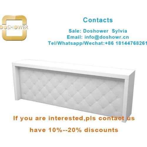 Salon furniture manicure station with manicure table modern for nail bar white table