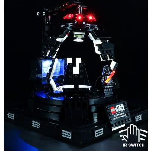 Light Kit Building Blocks Meditation Chamber For LEGO 75296 (Only Light Kit Included)