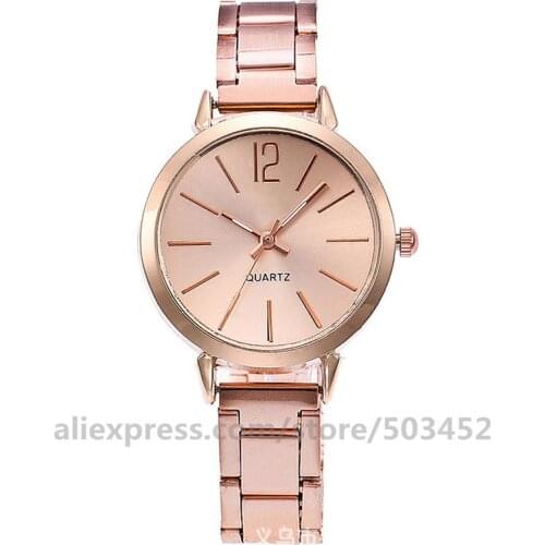 100pcs/lot 103022 No Logo Watches Mesh Steel Wholesale Womens Watches Thin Belt Factory Price Clock For Women