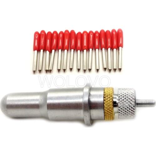 15pcs 45 degree cricut vinyl cutting plotter blades for Roland Plotter+ ROLAND Blade holder free shipping