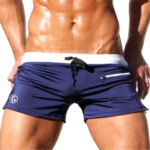 2018 Brand Men Quick Dry Breathable Shorts Large Size Solid Color Beach Shorts Men Summer Swimwear