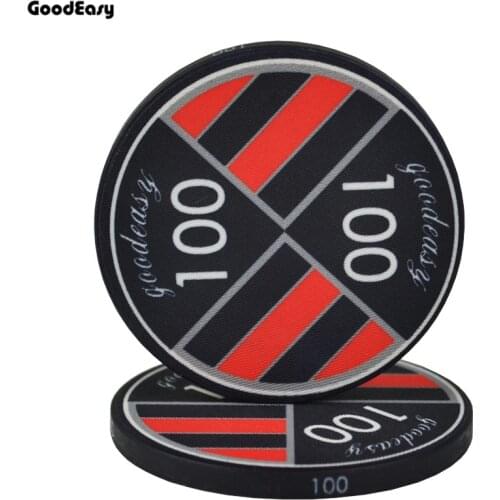 25PCS/LOT 10G 39x3mm Texas Ceramic Poker Chip Sets Anti-fake Poker Coins Monte Carlo Black Jack Casino Chips Wholesale price