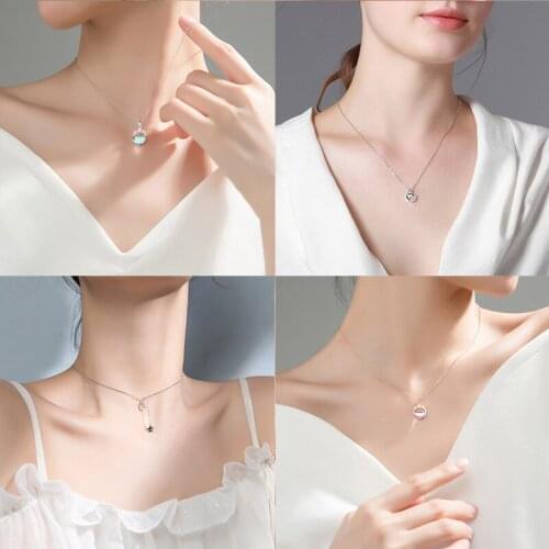 925 Sterling Silver Pin Exquisite pendant Round Earrings, inlaid with exquisite gems, add charm, Christmas gift