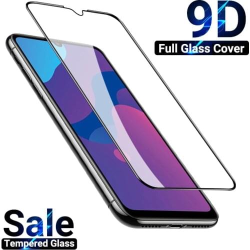 9D Full Protective Glass For Huawei Honor 8X 8A 8C Tempered Screen Protector On Honor 9X 9A 9C 9S 9i 6X 7X 9 Lite V9 Glass Film