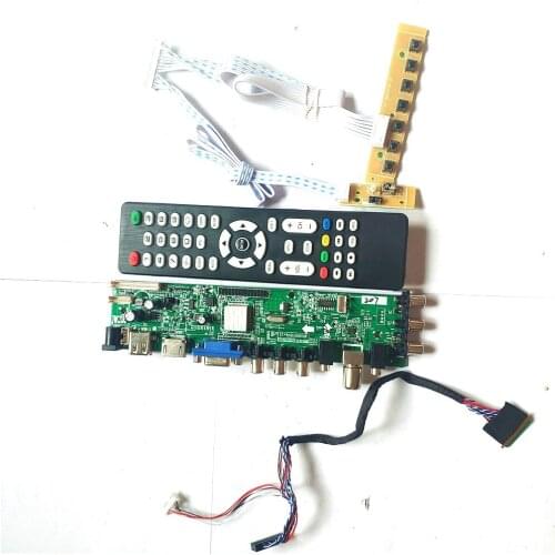 B140RTN03.1 B140RTN03.2 40 pin LVDS 3663 TV digital AV HDMI-Compatible VGA USB DVB 1600*900 upgrade LCD Controller board