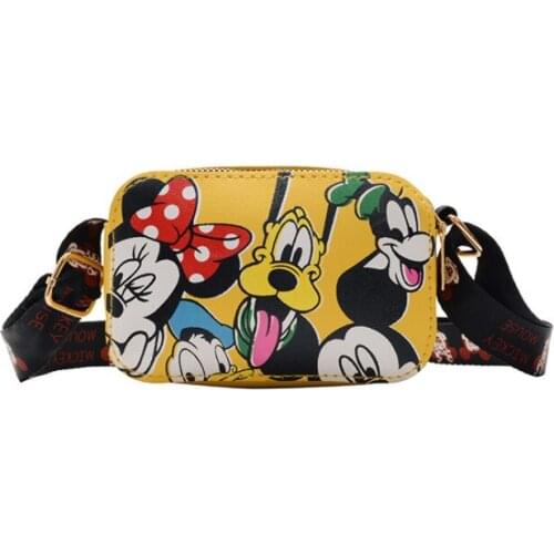 Disney Mickey mouse Childrens Messenger bag Mickey Minnie mouse children shoulder bag boy girl chest bags waist bags