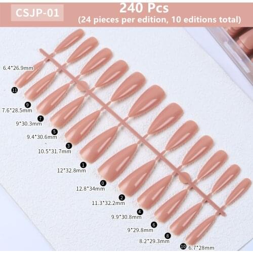 FlorVida Nail Tips For Varnishes