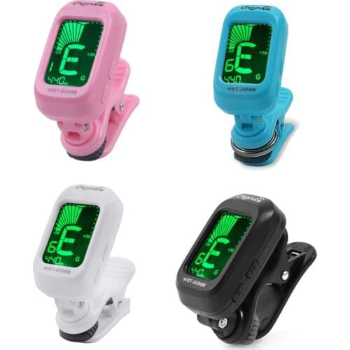 Folk Acoustic Guitar Tuner Violin Ukulele Bass Electronic Tuning Tuner Stringed Musical Instrument Accessories Guitar Bass Tuner
