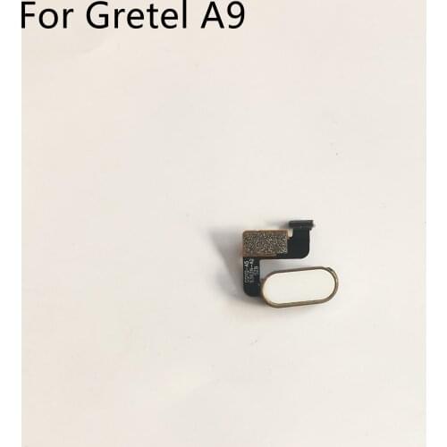 Gretel A9 Used HOME Main Button With Flex Cable FPC For Gretel A9 MT6737 Quad Core 5.0" 720 x 1280 Free Shipping