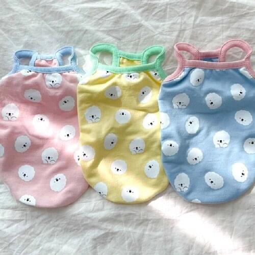 Cat Dog Skirt Summer Puppy Vest Shirt Small Dog Clothes Yorkshire Pomeranian Shih Tzu maltese Poodle Bichon Schnauzer Clothing