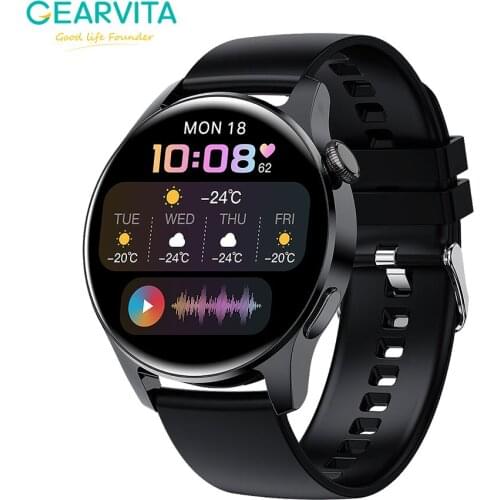 Gearvita I29 Smart Watch Men IP67Waterproof Blood Pressure Heart Rate sport fitness Sleep monitoring Remote control Smartwatch