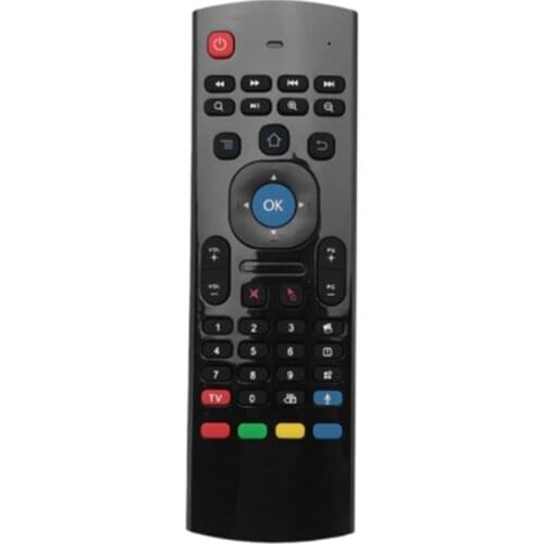 MX3 Air Mouse Smart Voice Remote Control 2.4G RF Wireless Keyboard for X96 Mini KM9 A95X H96 MAX Android TV Box