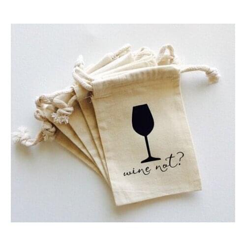 Custom Not muslin wedding Bachelorette Hangover bridal shower recovery Survival Kit favor gift bags party Candy pouches