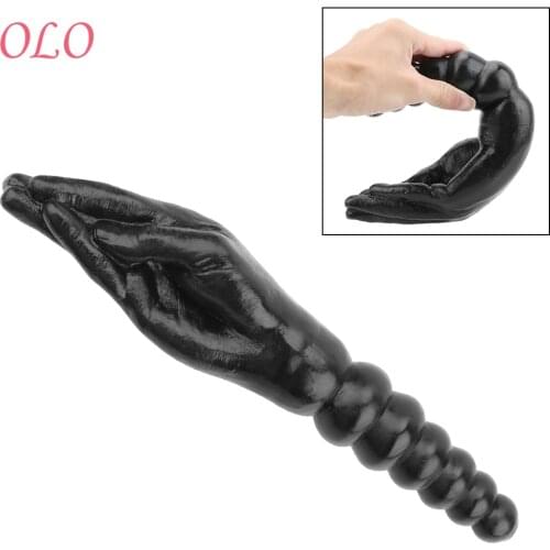 OLO Huge Size Double End Anal Plug Prostate Massage Anal Stimulation Big Dildo Sex Toys for Women Gay Soft Anus Bead Butt Plug