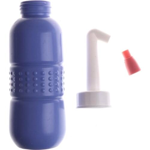 450ml Portable Bidet Sprayer Travel Hand Held Empty Bidet Bottle Hygiene Personal Cleaning Washing Spray Shower