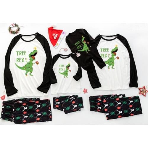 Christmas Family Matching Clothes Suit Mommy and Me Animal Sleepwear New Mother Daughter Match Ropa Baby Boys Christmas Playsuit