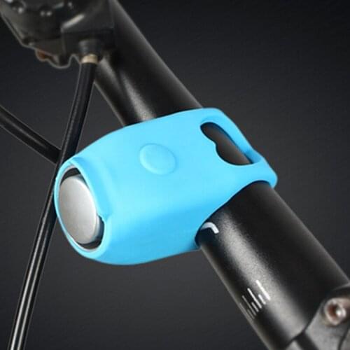 Bicycle Bell Cycling Horns Electronic Bike Handlebar Ring Horn Strong Ultra-Loud Air Alarm Bell Sound Black accesorios BB6010