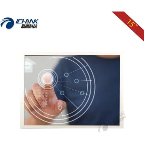 ZB120TC-591GR/12" inch 800x600 4:3 HDMI USB Gray White Metal Shell Industrial Medical Equipment Touch Monitor LCD Screen Display