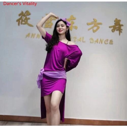 Belly Dance Practice Clothes Dress for Women Bellydancing Balady Robe Shabbi Dresses Clothing Oriental Dance Costumes Outfit