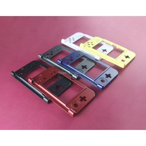 10pcs 2015 New Version Replacement Hinge Bottom-Middle Shell frame LCD Part For New 3DS XL LL 3dsxl ll