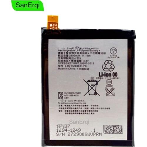10PCS/ LOT Battery For SONY Xperia Z5 E6883 E6653 E6603 E6633 2900mAh LIS1593ERPC Batterie Bateria