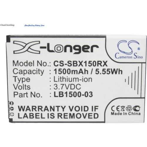 Cameron Sino 1500mAh Battery LB1500-03 for 4G System XSBox GO, For E-MOBILE D25HW, Pocket WiFi, For I-MO Pocket WiFi C01HW
