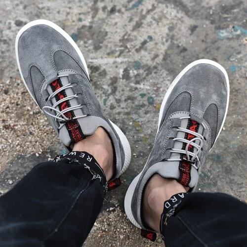 2021 New sale large size shoes lace-up running shoes shock absorption wear-resistant breathable non-slip hiking shoes