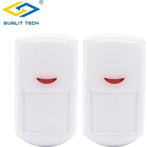 GS-WMS04 Wireless PIR Motion Sensor Detector 2pcs 433MHz for G90B Plus Alarm System